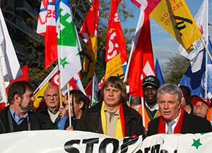 Manifestation européenne le 13 novembre 2008